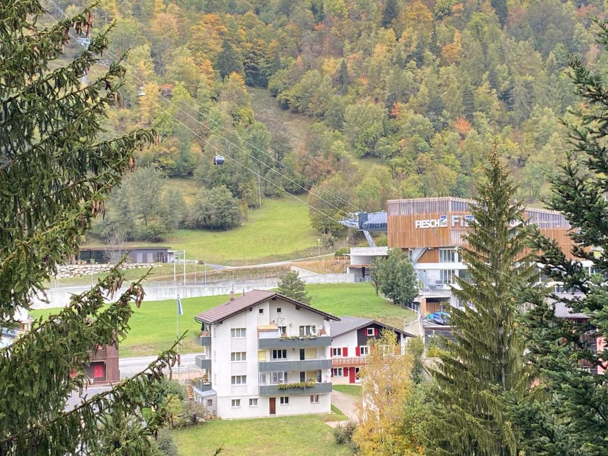 Hotel Lodge Inn Fiesch Bagian luar foto